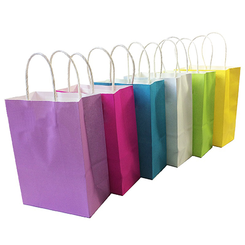 Kraft paper bag in stock